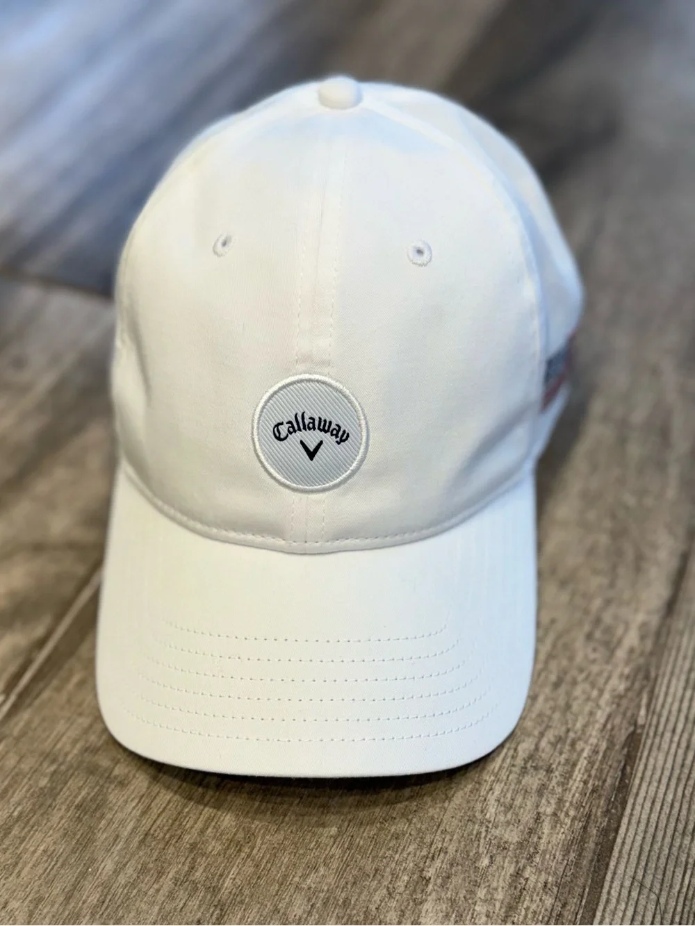 2 Callaway Heritage Twill Adjustable Golf Hats Unstructured Blue & White NWOT
